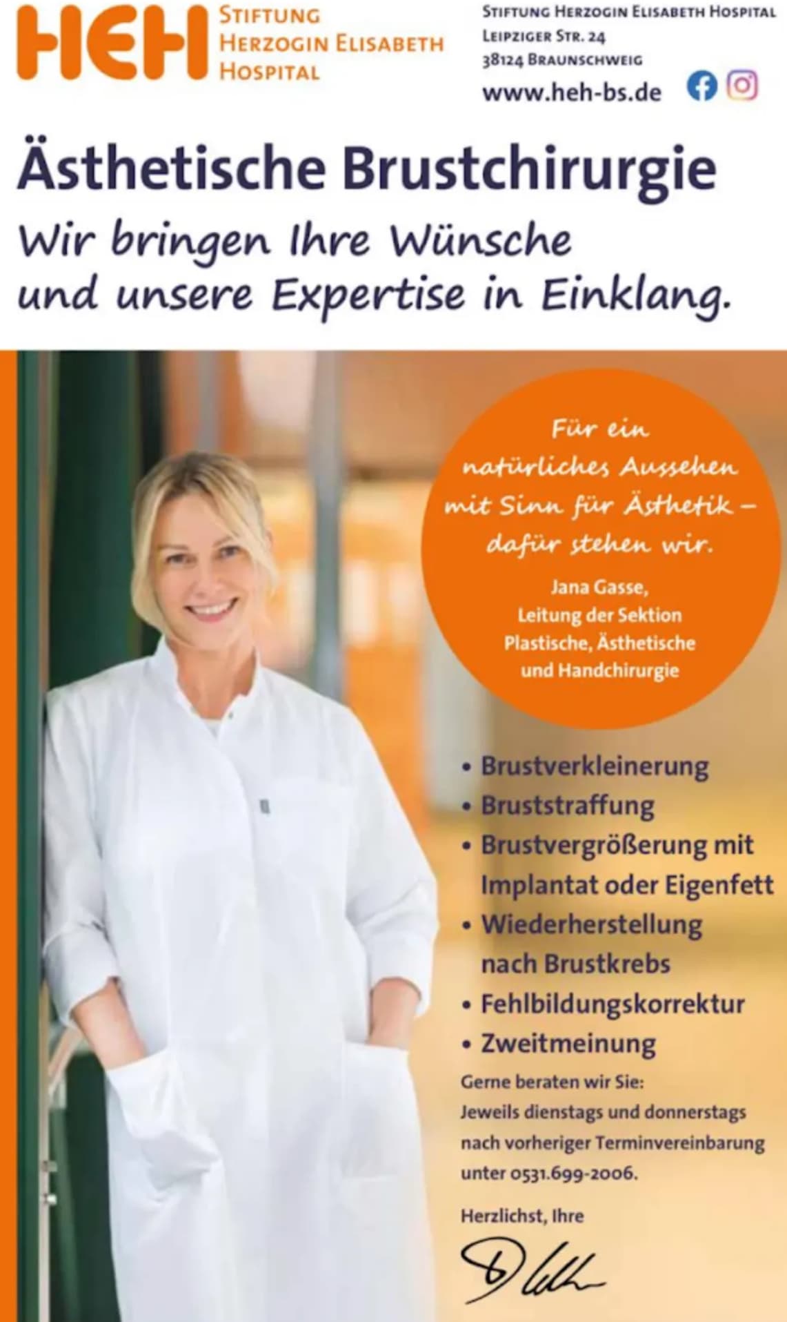 Plastische und Handchirurgie Braunschweig: Ihr Gesundheitspartner