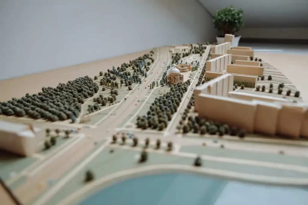 Miniatur trifft Innovation – Architekturmodell 1 1000 mit Liebe zum Detail