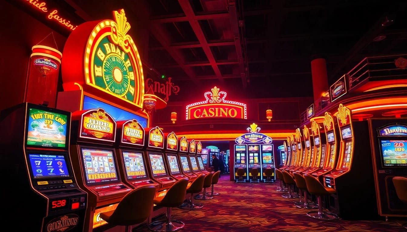 Spielen Sie spannende Spiele in Online Casinos Echtgeld mit aufregenden Geldspielautomaten und einer lebendigen Atmosphäre.