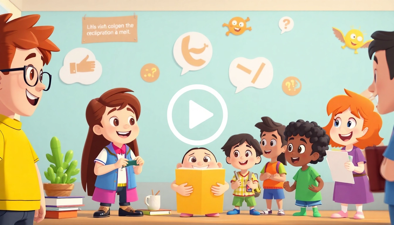 Creating an engaging Erklärvideo that simplifies complex topics through animation and vibrant characters.