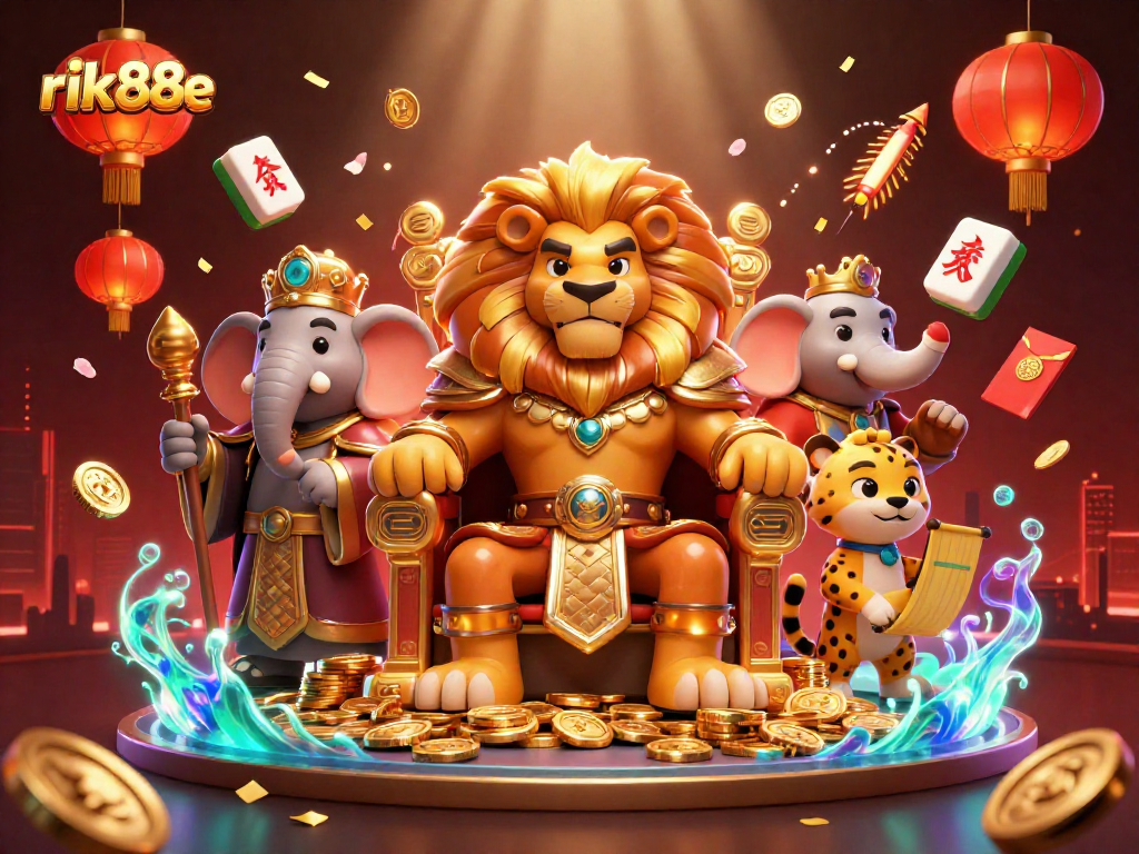 Engage in the thrilling world of rik88e with action-packed games featuring iconic characters and vibrant casino elements.