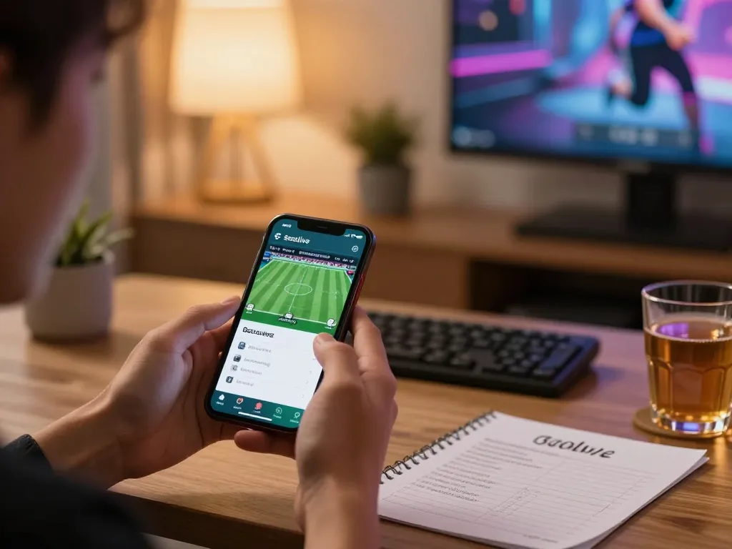 Socolive app interface displayed on smartphone during live football betting session, capturing dynamic sports wagering action