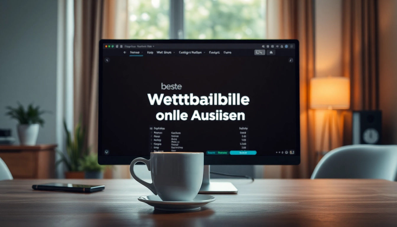 Entdecken Sie die besten Wettanbieter ohne Ausweis in einem modernen Online-Wettumfeld, während Sie bequem zu Hause sind.