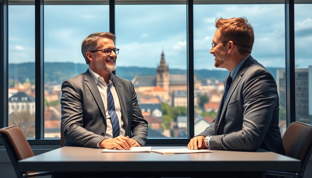 Headhunter Heidelberg berät professionell und einladend, vermittelt Vertrauen.