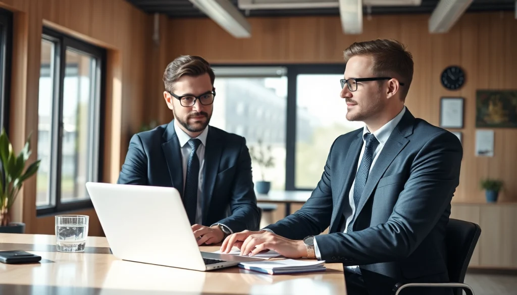 Headhunter Leverkusen in professioneller Umgebung bei der Rekrutierung von Talenten.